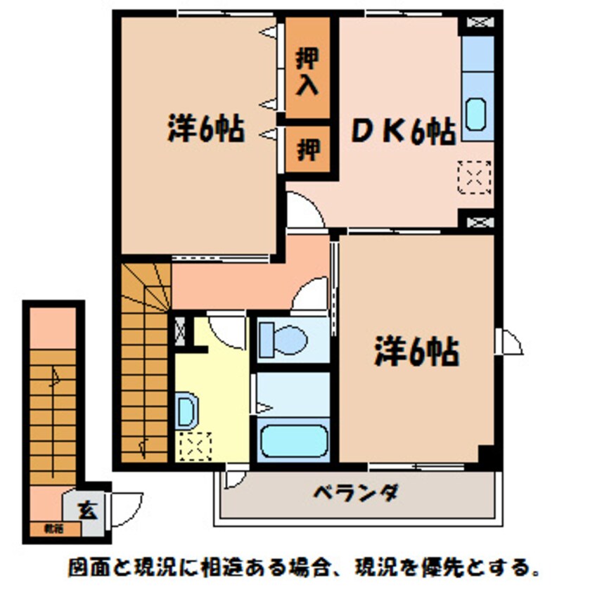 間取図 エオン21 II