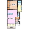 エル・ピソＲ 1LDKの間取り