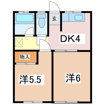 間取図 丸城ハイツ