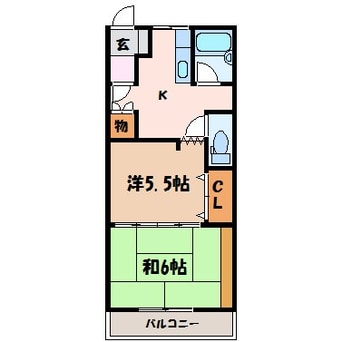 間取図 レジデンス赤沼