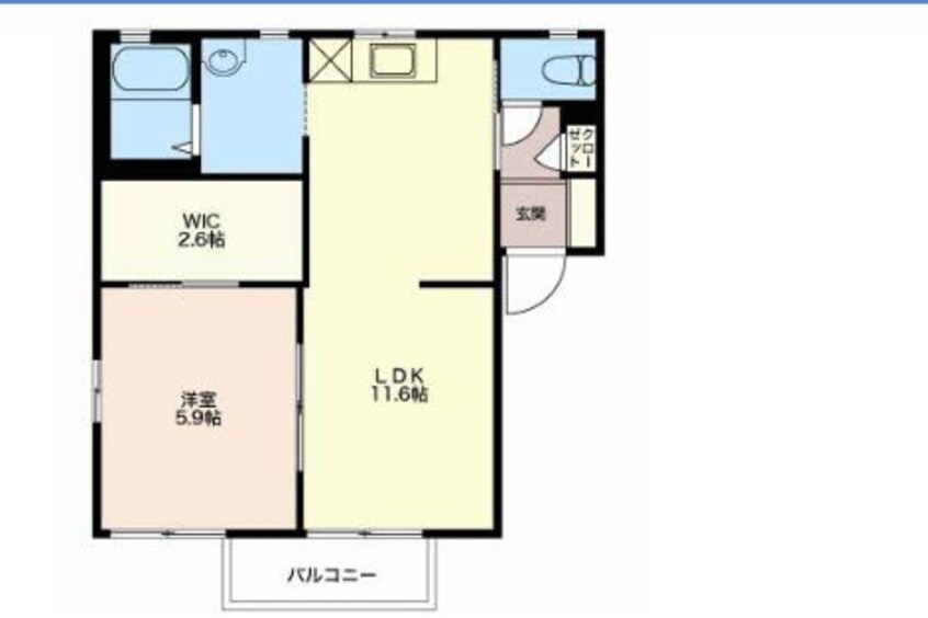 間取図 エスポワール古城Ａ