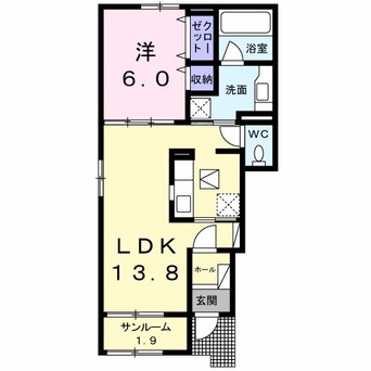 間取図 ウィステリアA