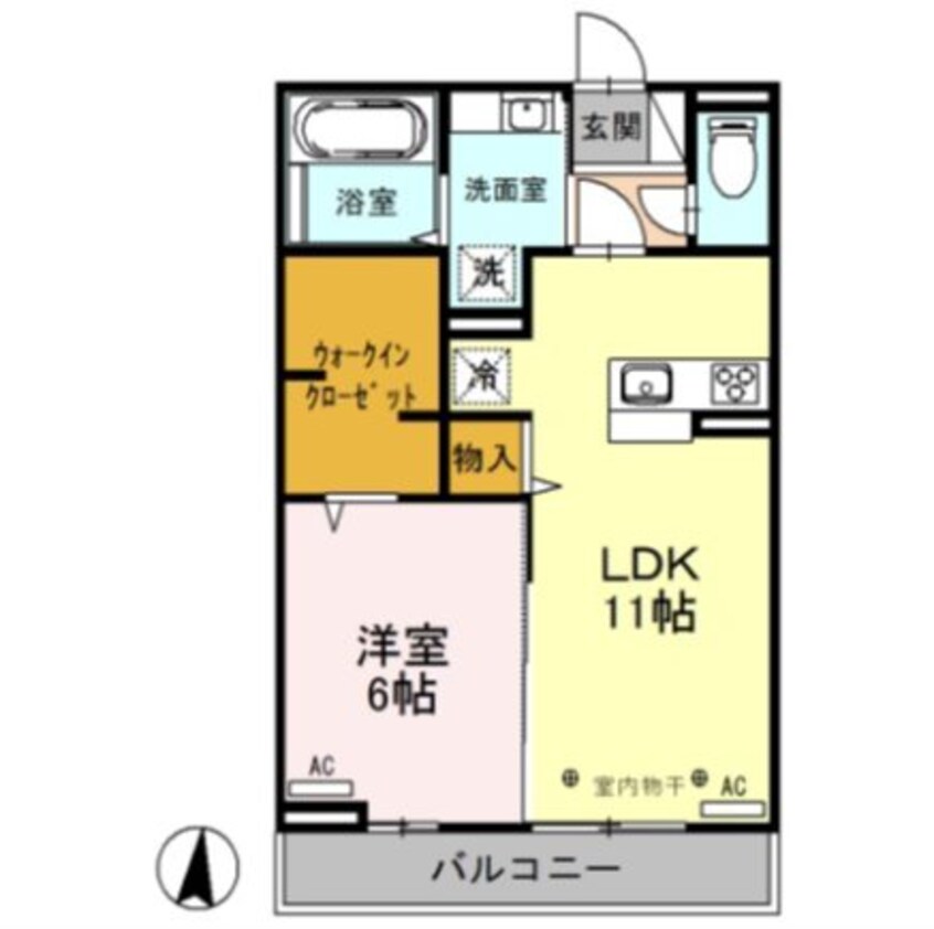 間取図 Ｂｅｌｌ18