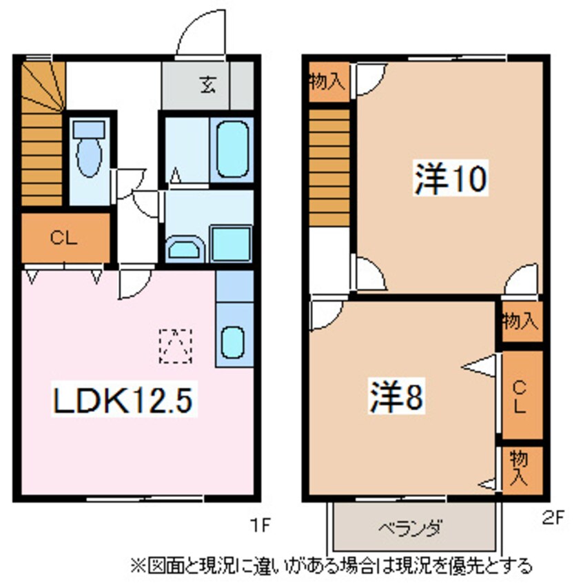 間取図 ブランシェ島内