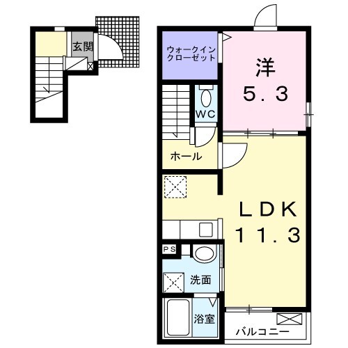 間取り図 フィールドヒル　安曇野II