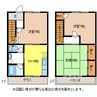 パルデンス桔梗B 3DKの間取り