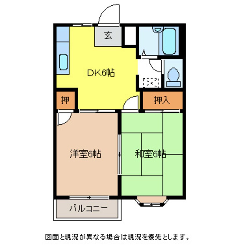 間取図 レザンドール