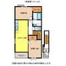 セゾン・ジュレ 2LDKの間取り