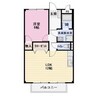 Assent－Hills　A棟 1LDKの間取り