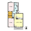 ウィスタリアBの間取図