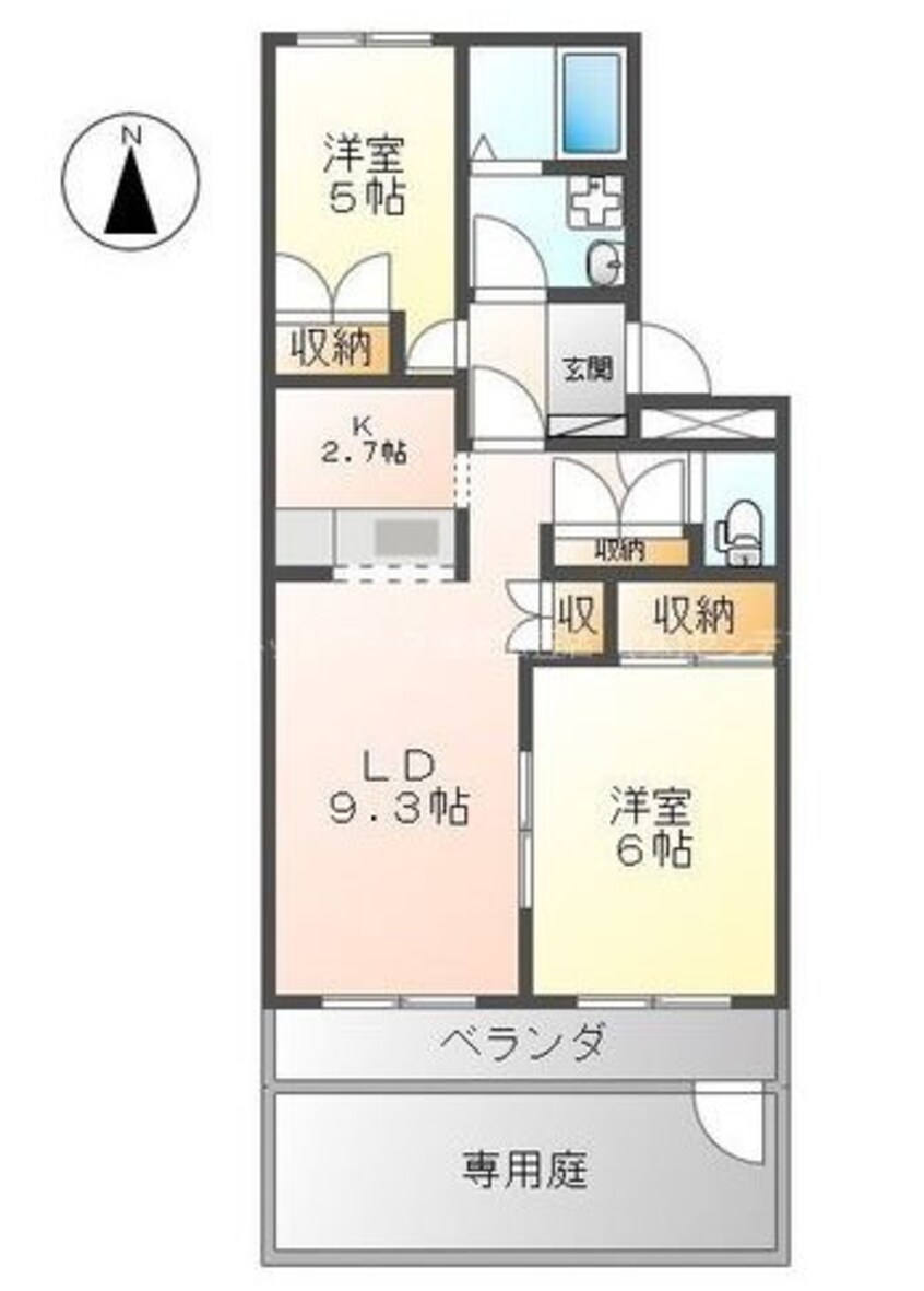 間取図 ビアン・シャトレーン