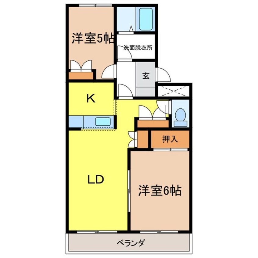 間取図 ビアン・シャトレーン