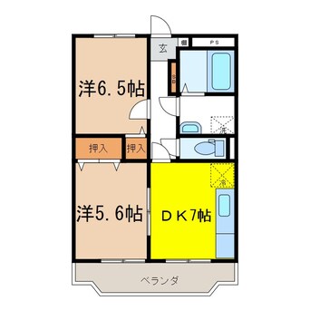 間取図 ルミエール・ド・ソレイユ