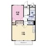 SurPlus Two塩原Ａ 1LDKの間取り