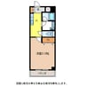 メゾンユートピア 1Kの間取り