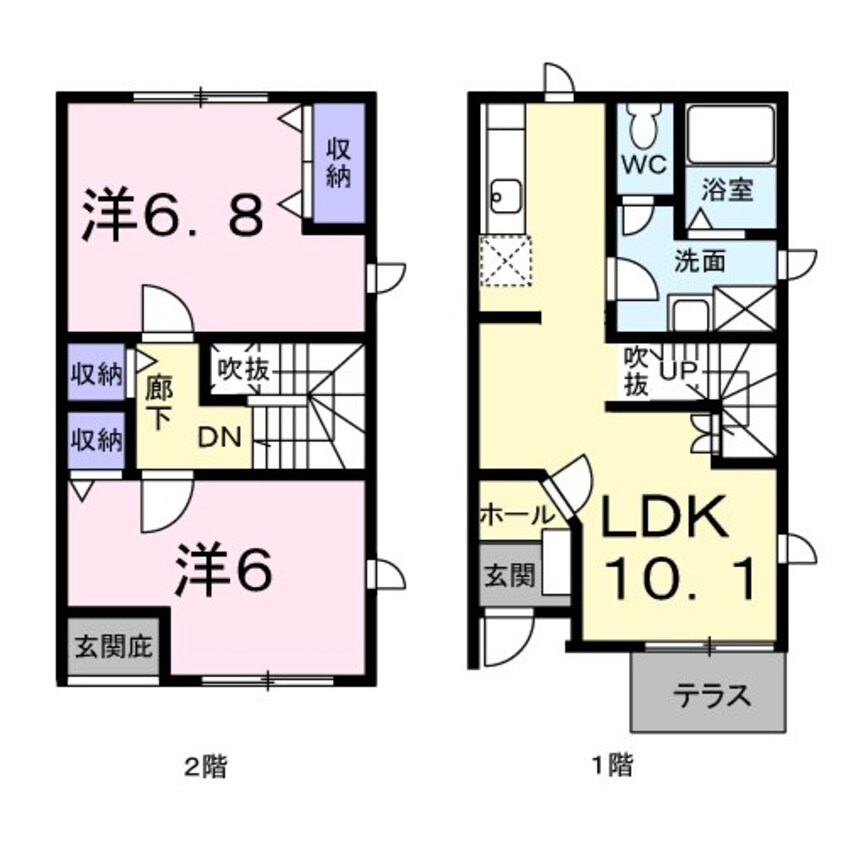 間取図 サニーハイツモモ