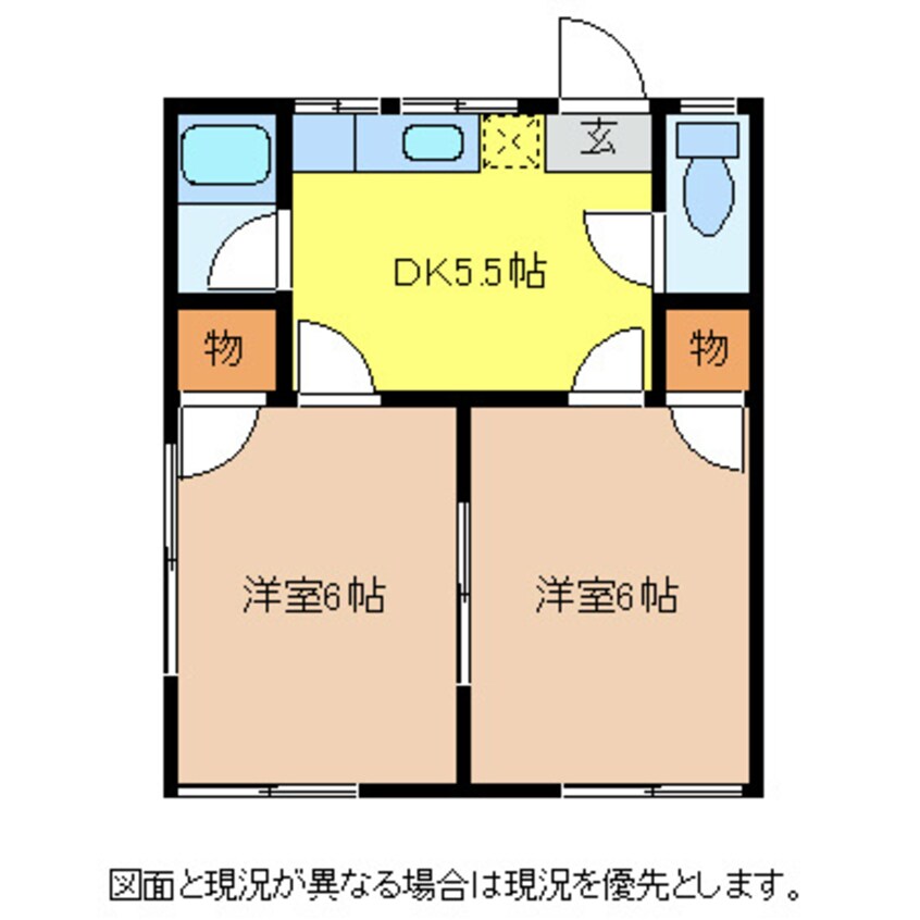 間取図 フォーブルグレープ