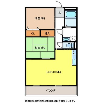 間取図 中央本線（甲信越）/塩尻駅 徒歩34分 1階 築22年