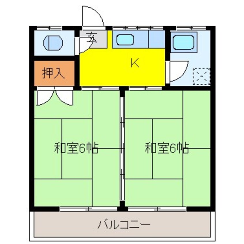 間取図 神田ハイツ