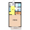 篠ノ井線/広丘駅 徒歩19分 1階 築27年 1Kの間取り