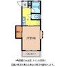 コーポアラモード　エイト 1Kの間取り