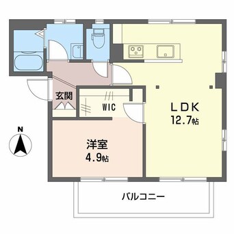 間取図 フレグランスアゼリアＡ