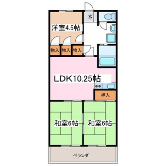 間取図 マンションリプル