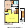 篠ノ井線/広丘駅 徒歩12分 2階 築16年 1LDKの間取り