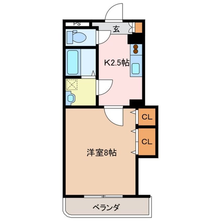 間取図 エクシブ金塚B棟