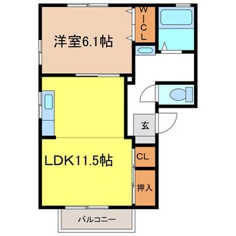 間取図 ディアス美野