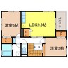 ドリームハウス 2LDKの間取り