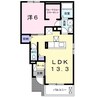 サンライフＴＯＤＡ 1LDKの間取り