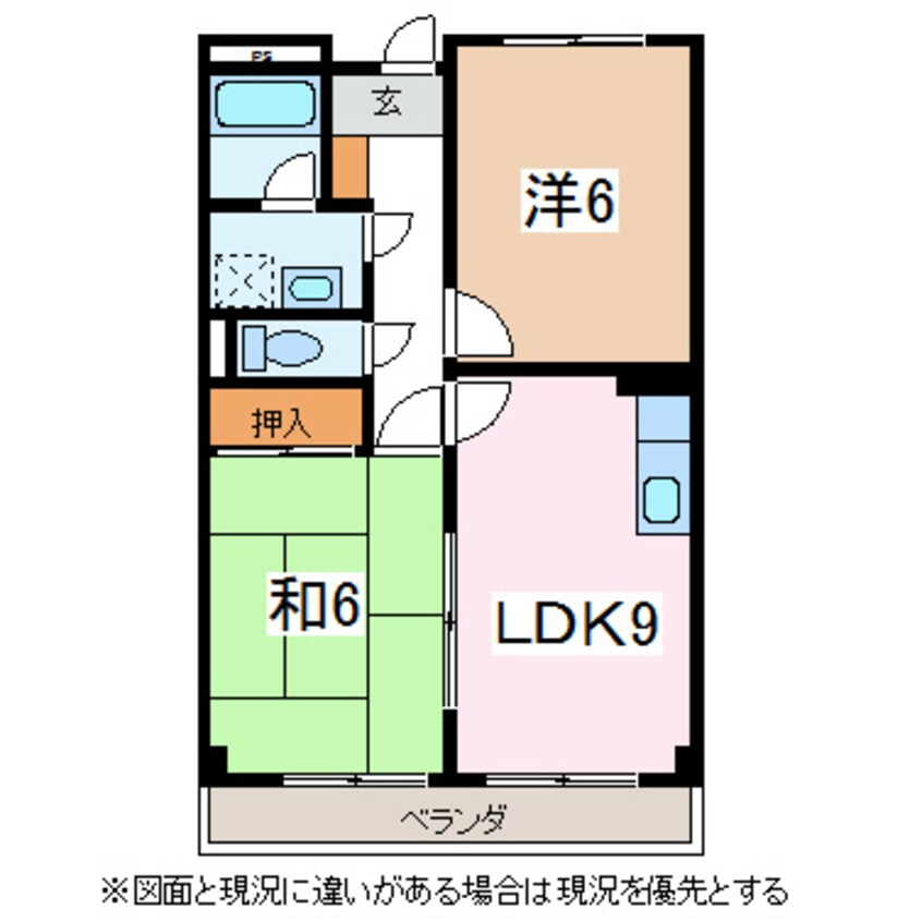 間取図 Limpiaメゾンタナカ