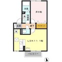 ブライトガーデンAの間取図