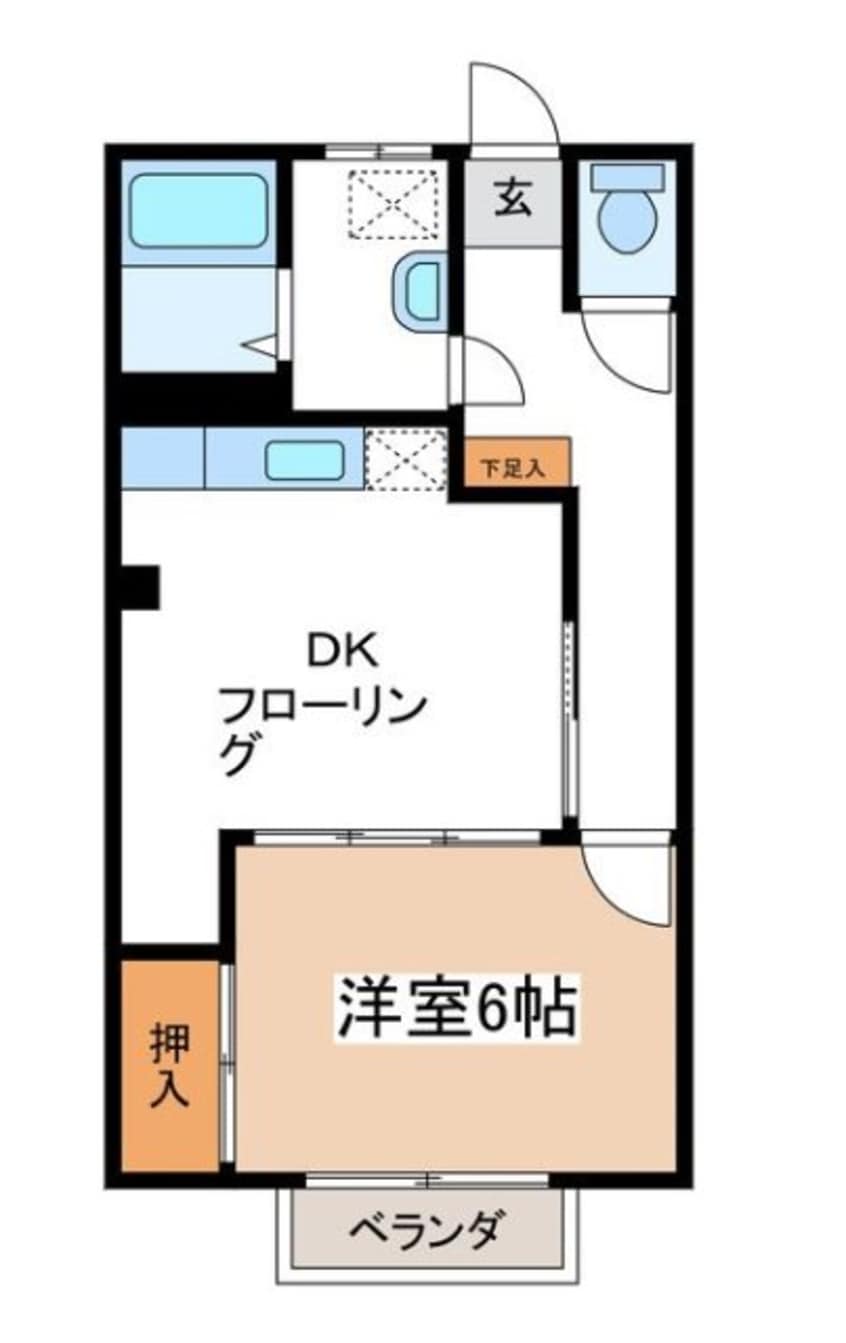 間取図 エスポワールエドーII