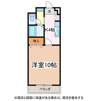 間取図 サン・ラザール