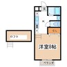 コーポこうのII 1Kの間取り