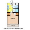 ヒューマンライフギブアンドギブＢ 1Kの間取り