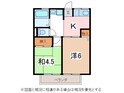 シティハイムナガタIの間取図