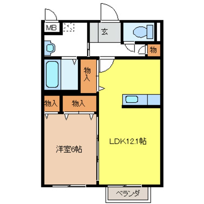 間取図 Surplus　Luce　Smile