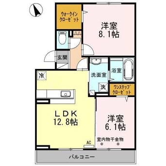 間取図 Asperge百瀬