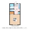 シティハイム笹賀 1Kの間取り
