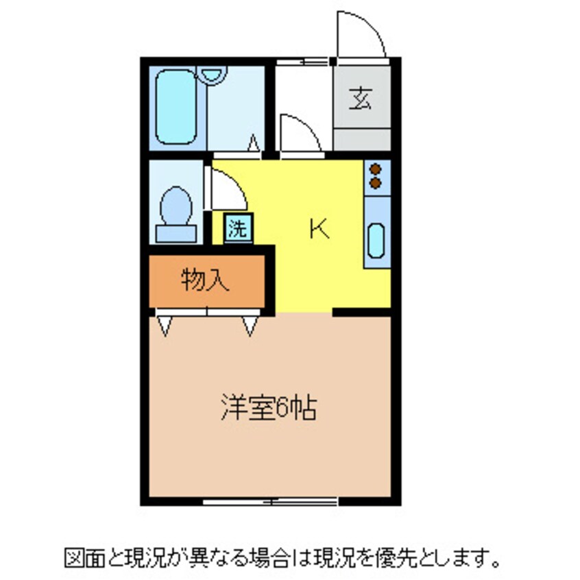 間取図 ブルームまりもB