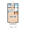 篠ノ井線/平田駅 徒歩8分 1階 築19年 1Kの間取り