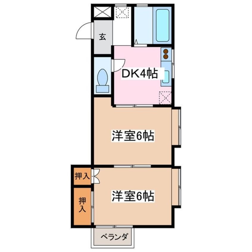 間取図 グレースハイツ
