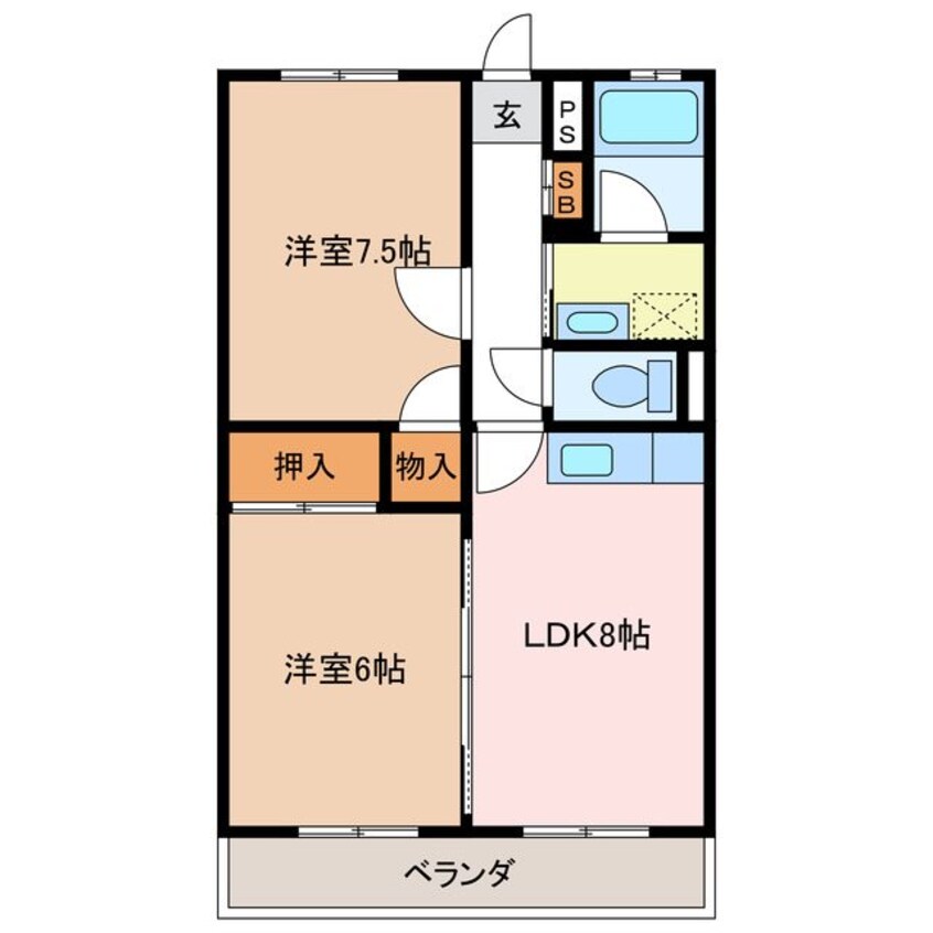 間取図 マンション太田I