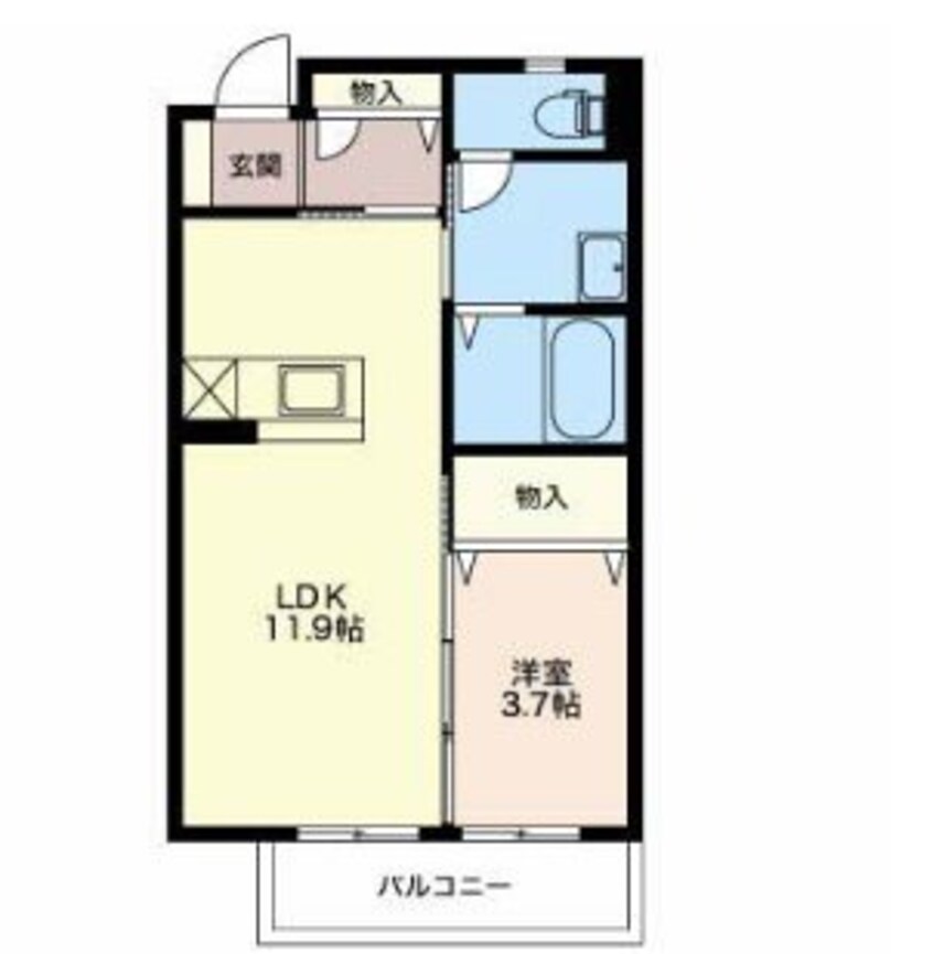間取図 サウスウインド