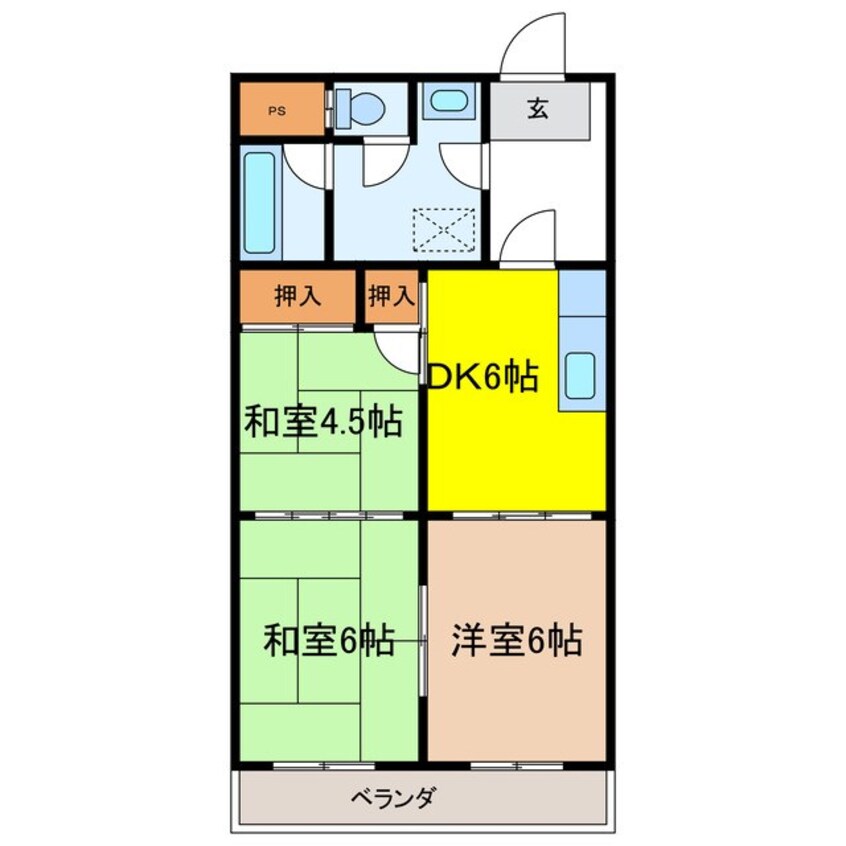 間取図 スカイハウス信州