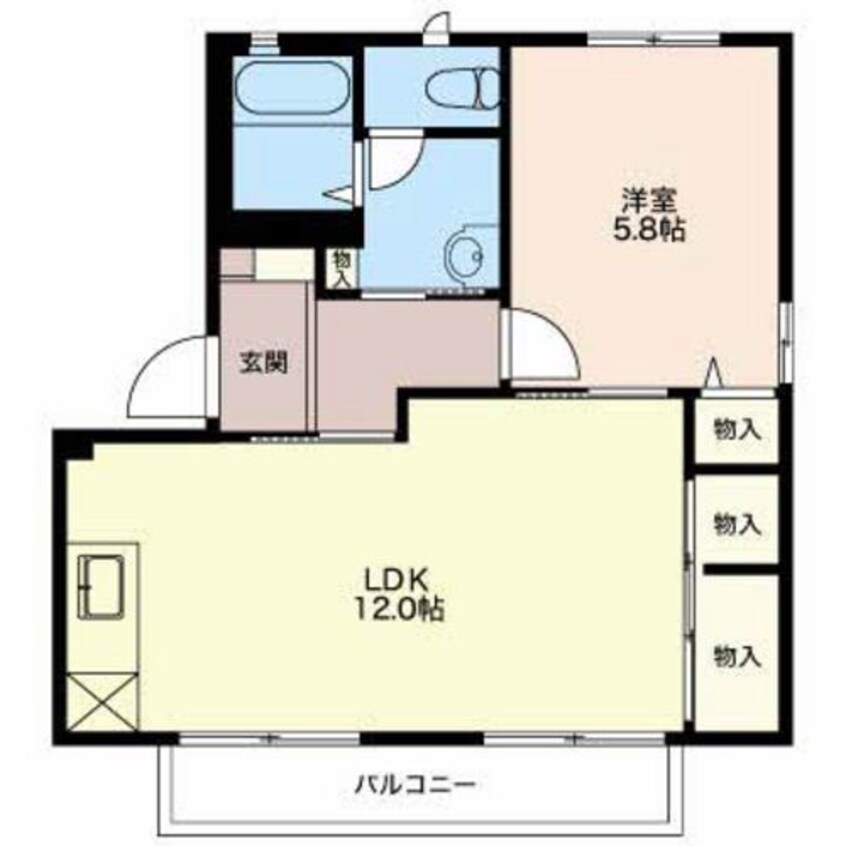 間取図 パラレルハウスC