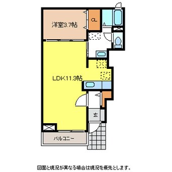 間取図 篠ノ井線/塩尻駅 徒歩34分 1階 築15年